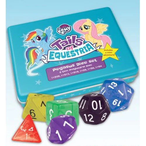 Tails of Equestria - Pegasus Dice Set