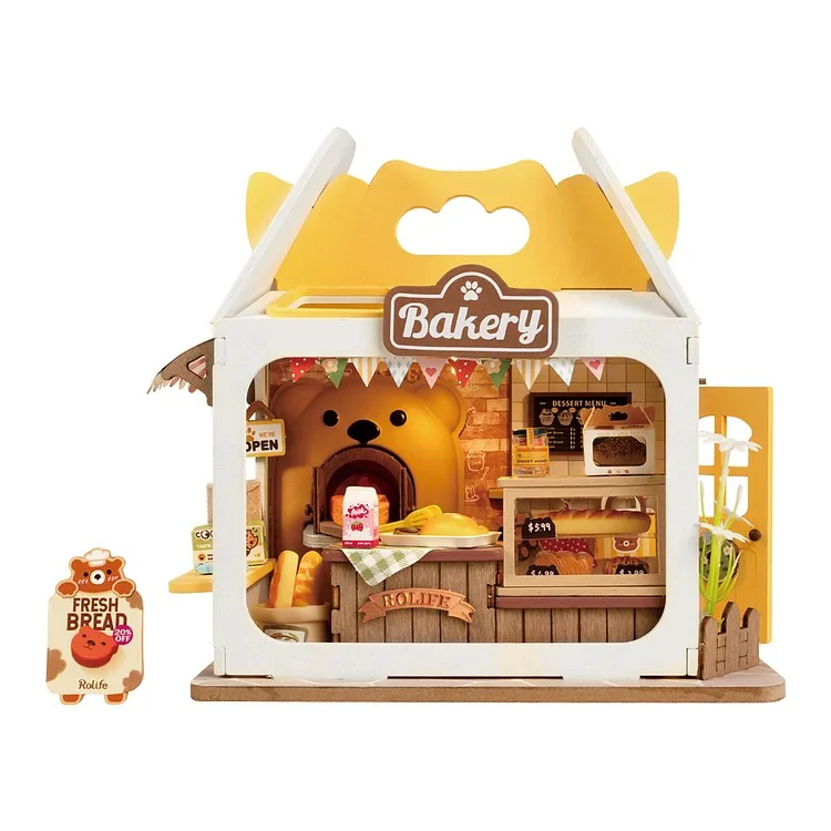Teddy's Breadbox - DIY Mini House
