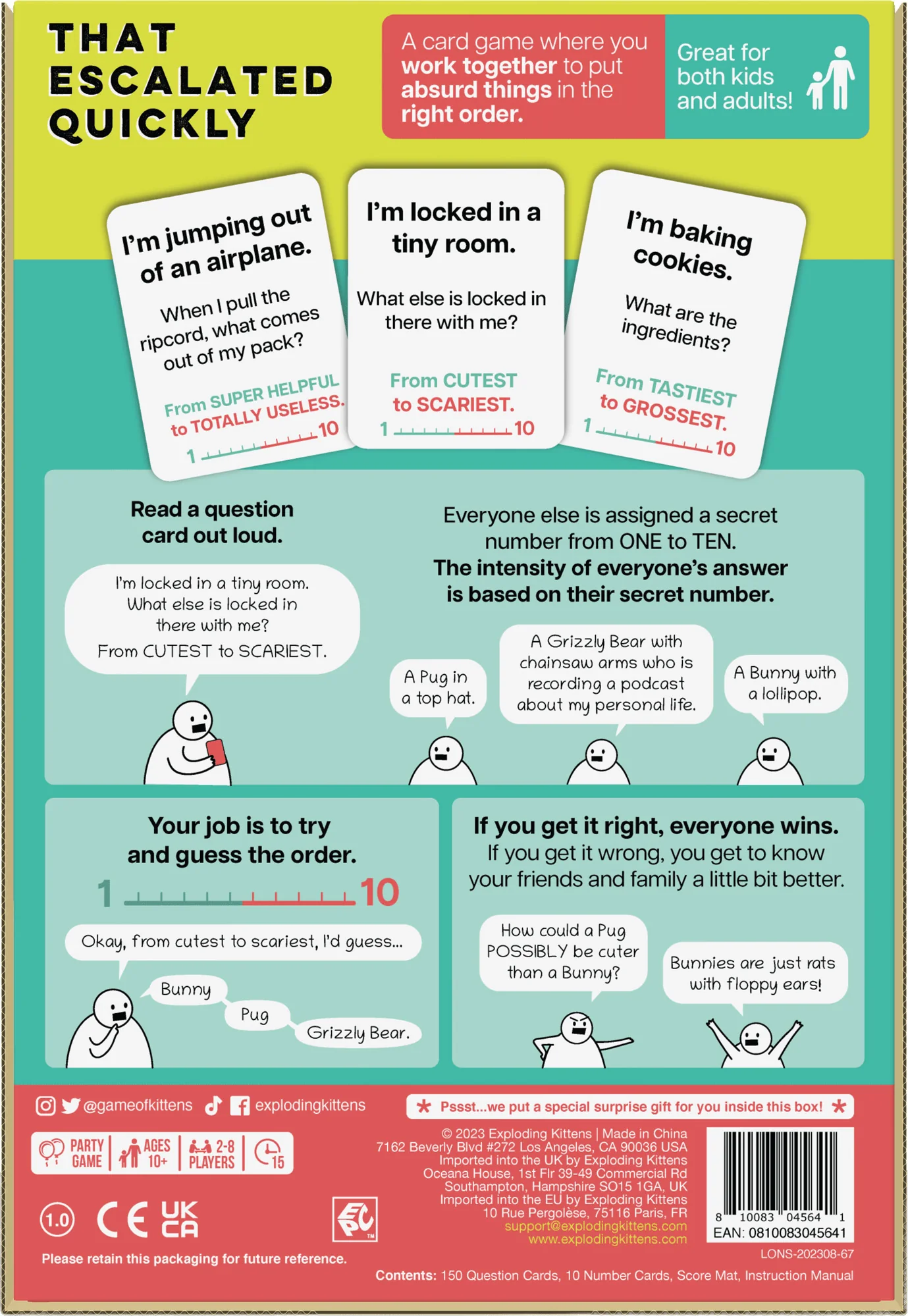 That Escalated Quickly by Exploding Kittens - Image 2