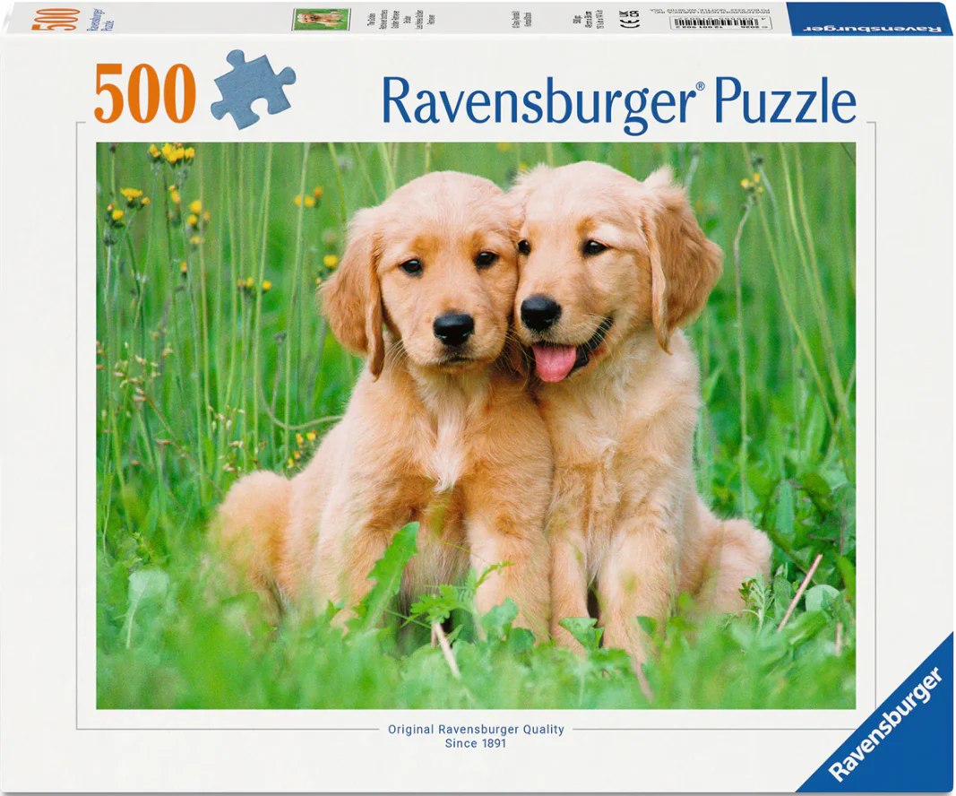 The Golden Retriever Brothers 500 pieces - Ravensburger