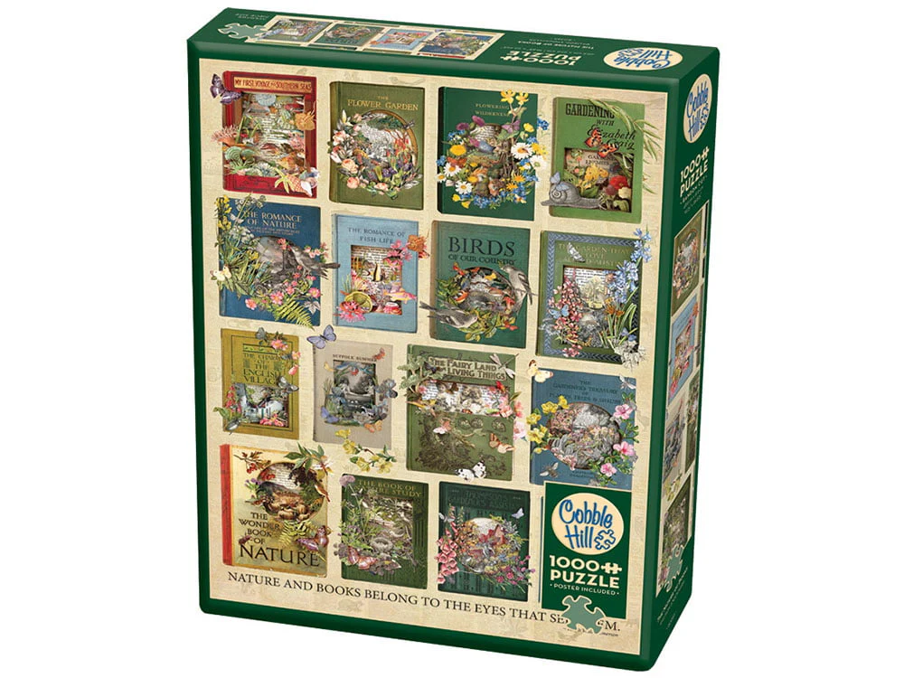 The Nature of Books - Cobble Hill 1000pc