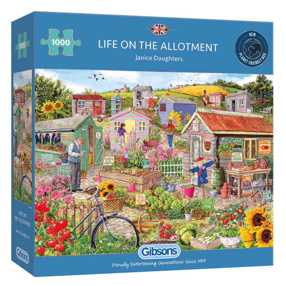 Life on the Allotment 1000pc - Gibsons