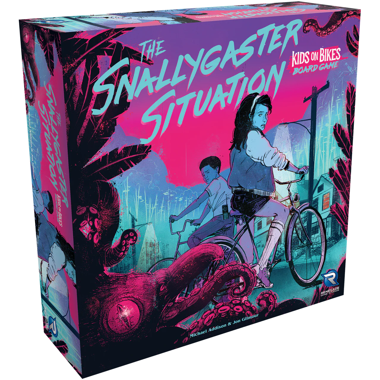 The Snallygaster Situation  A kids on Bikes Board Game