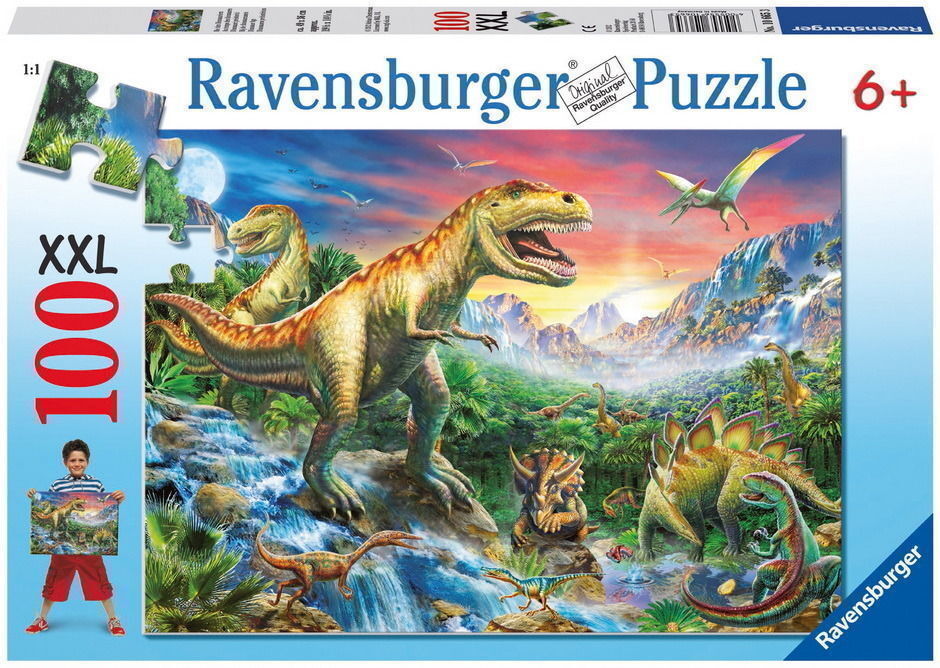 Time of the Dinosaurs Puzzle 100p - RAVENSBURGER
