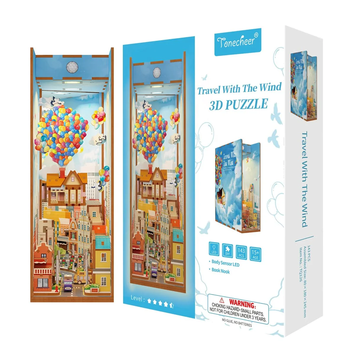 Travel with the Wind - Book Nook Tonecheer