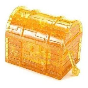 Treasure Chest (orange) - 3D Crystal Puzzle