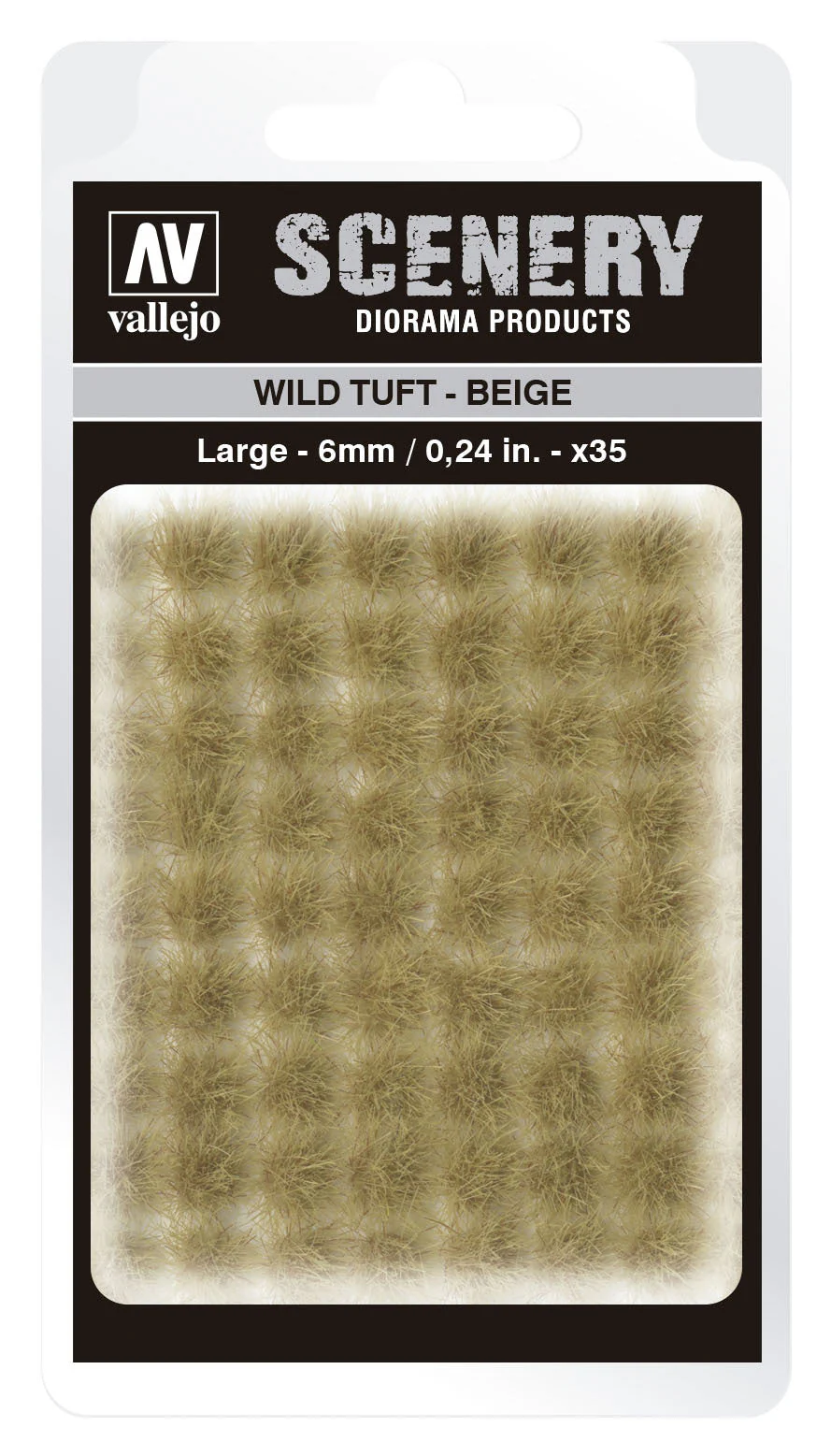 Beige 6mm Wild Tuft - Vallejo Diorama Accessory