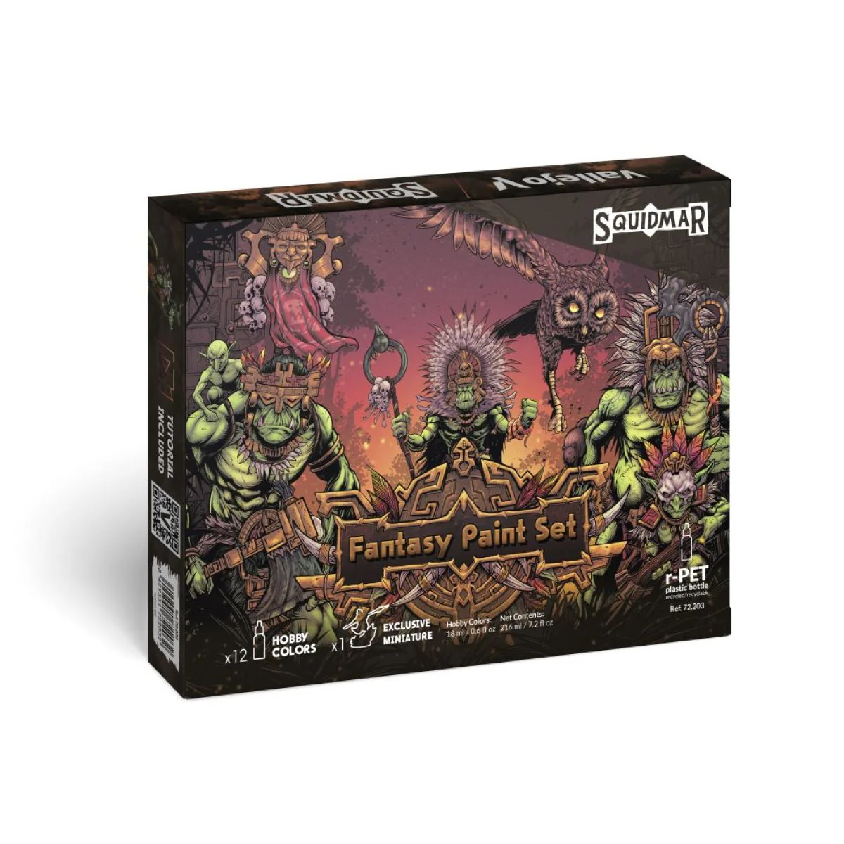 Fantasy Paint Set- Vallejo Squidmar Miniatures