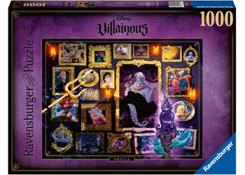 Villainous Ursula Puzzle 1000p - RAVENSBURGER
