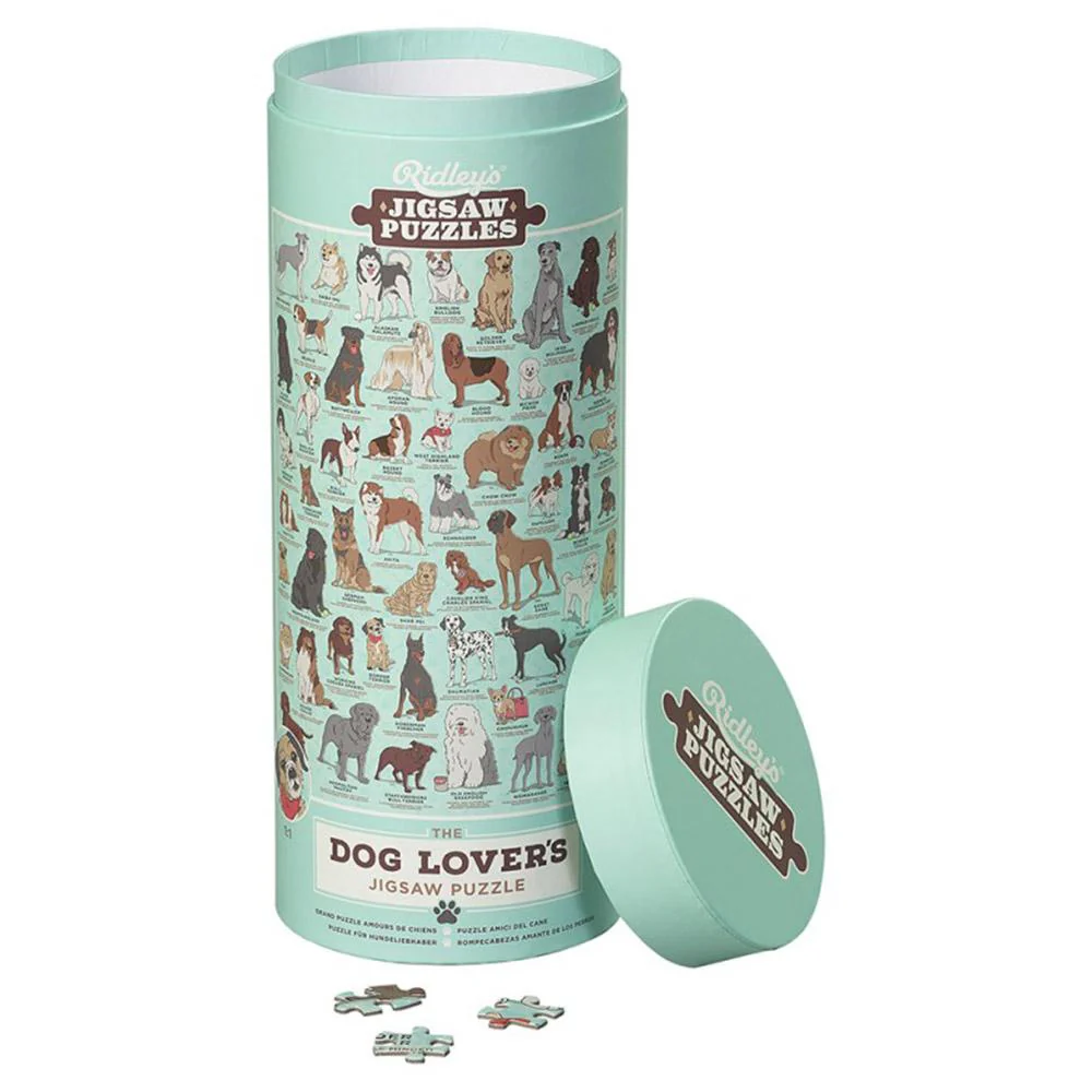 The Ultimate Dog Lovers Jigsaw Puzzle In Tube 1000pc
