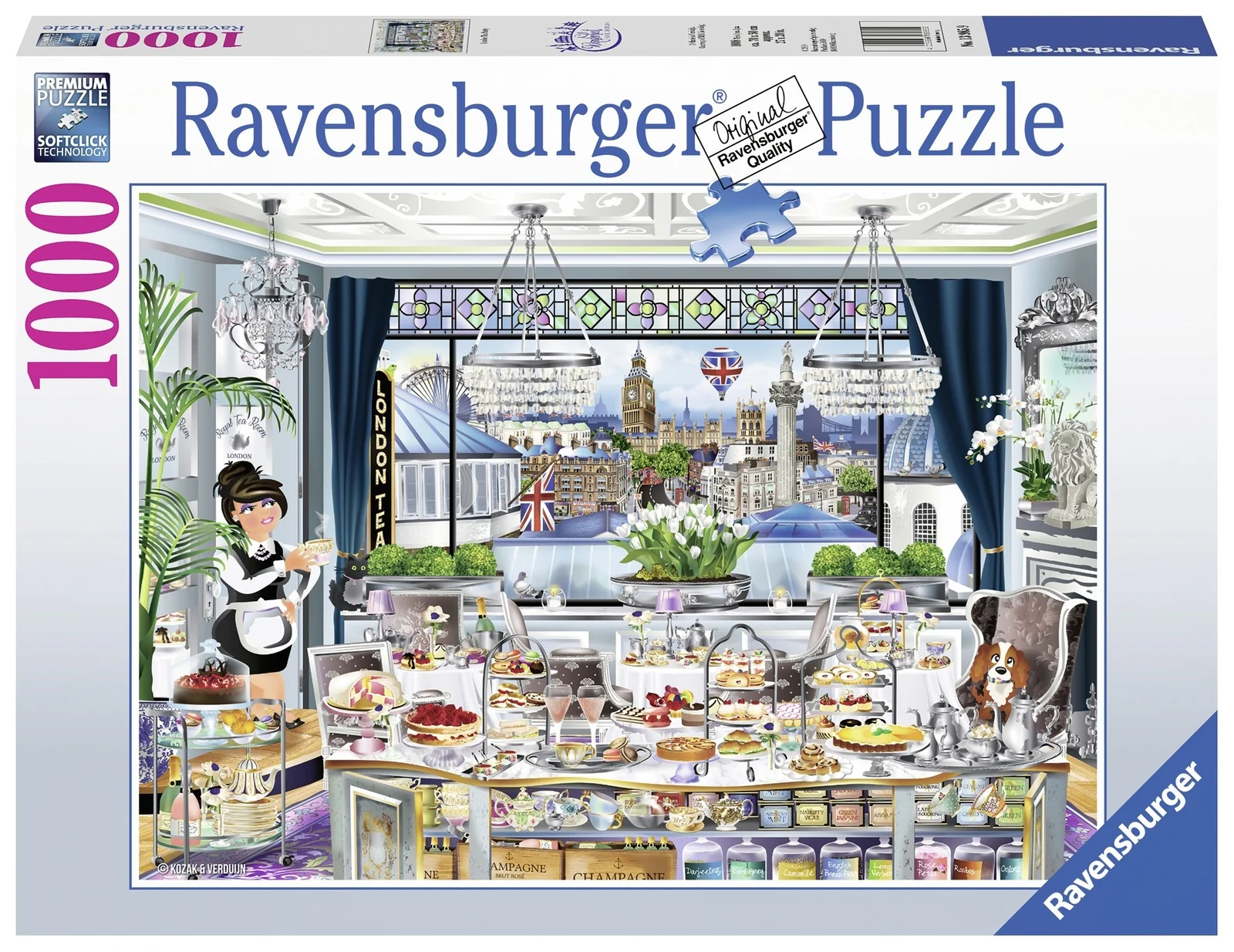 Wanderlust London Tea Party 1000pc