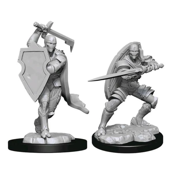 Warforged Male Fighter - D&D Nolzurs Marvelous Unpainted Miniatures