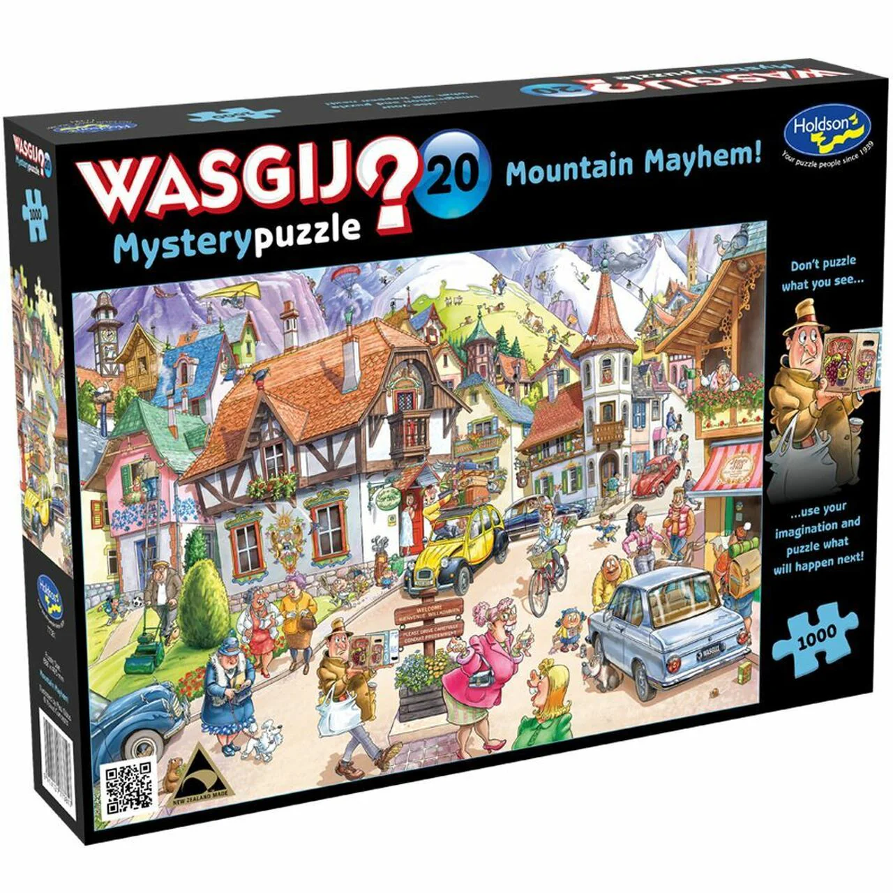 WASGIJ? MYSTERY #20 Mountain Mayhem! 1000pc HOLDSONS