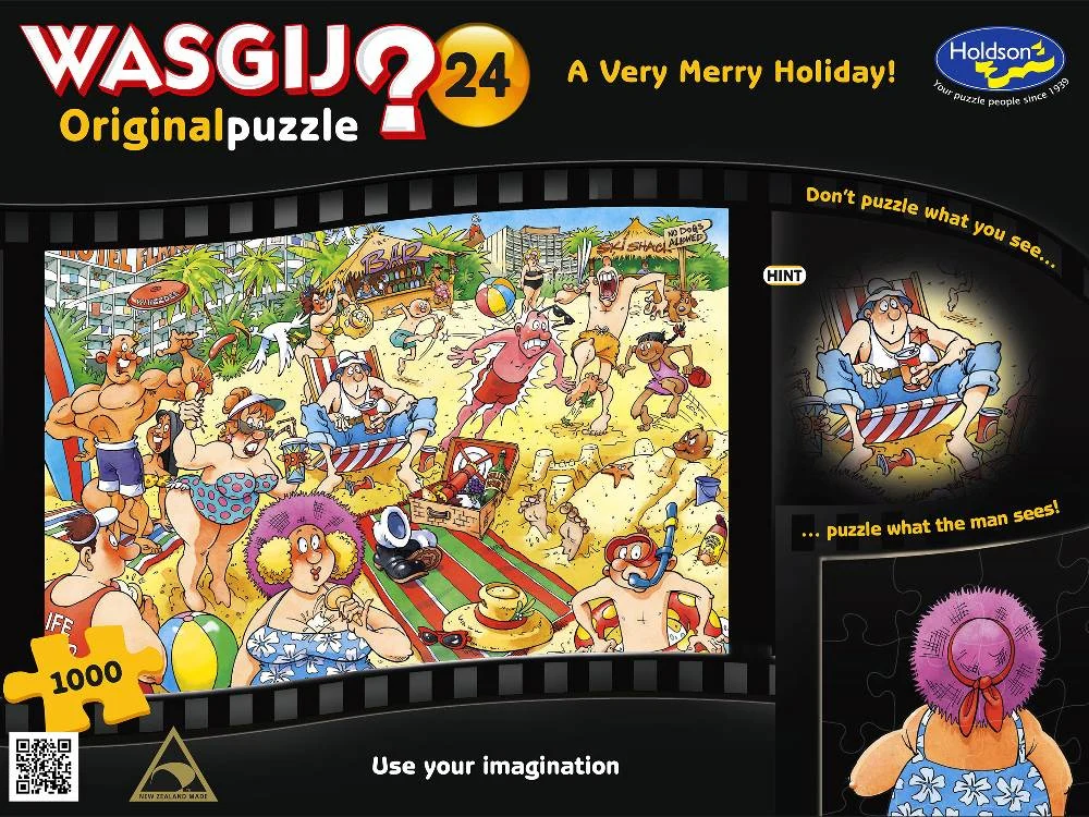 WASGIJ? ORIGINAL #24 A Very Merry Holiday 1000pc HOLDSONS