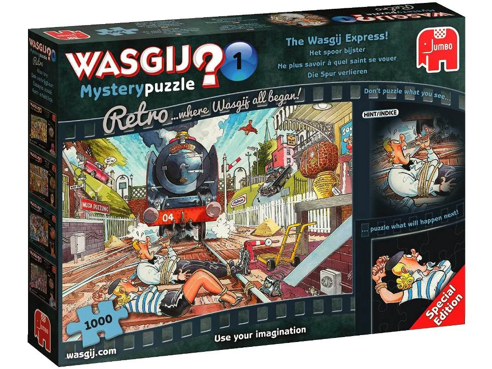 WASGIJ? Retro Mystery #1 - The Wasgij Express 1000pc JUMBO