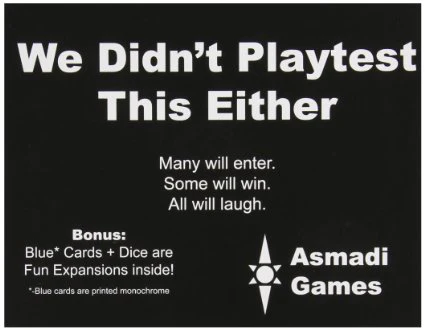 We Didnt Playtest This Either