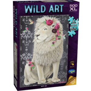Wild Art White Lion 500pc XL