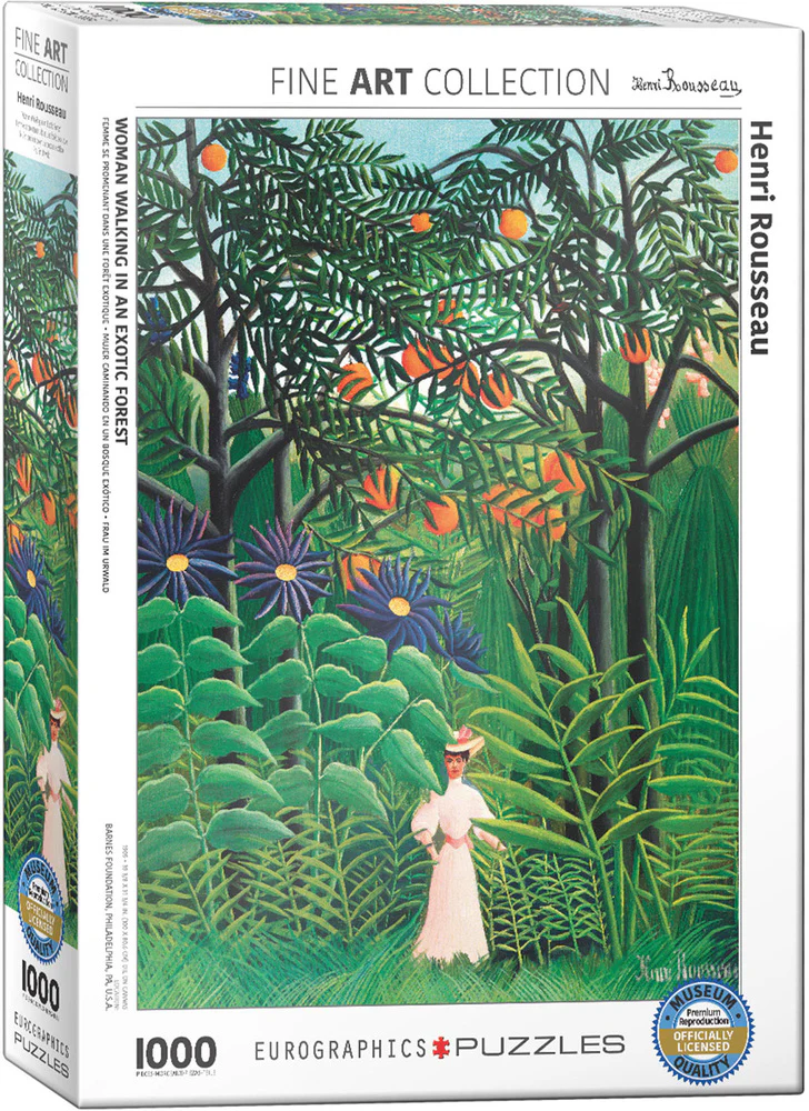 Woman in Exotic Forest 1000pc