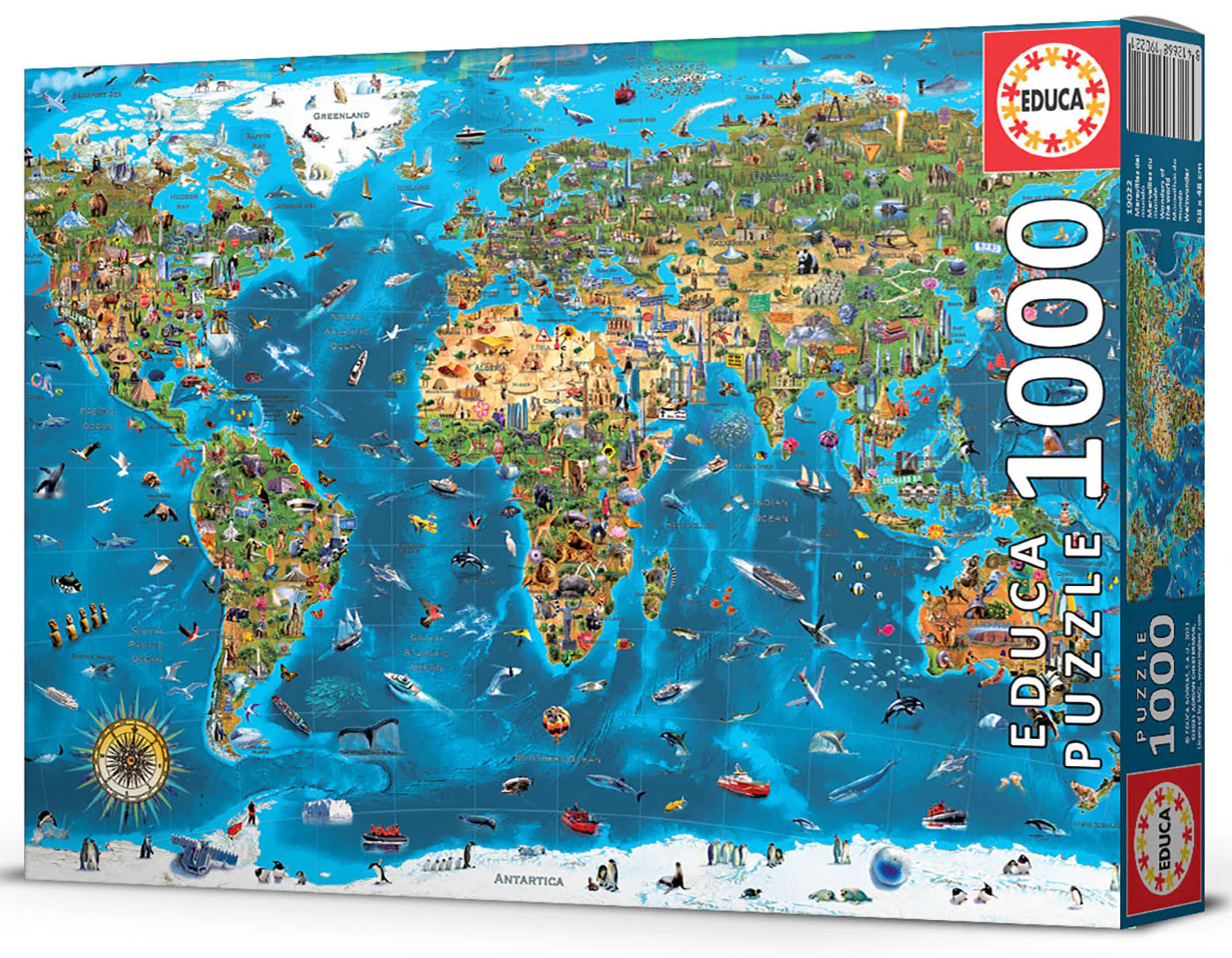 Wonders of the World 1000P