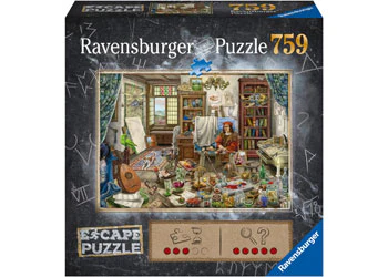 ESCAPE 10 Artists Studio Puzzle 759p - RAVENSBURGER
