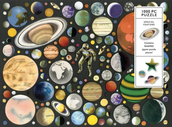 Zero Grav Shaped Puzzle 1000pc