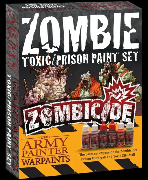 Zombicide: Toxic/ Prison Expansion Paint Set